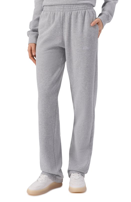 Хлопковые брюки MC2 Saint Barth DNA0001-00130I/DEENA Серый  DNA0001-00130I/DEENA Фото 3