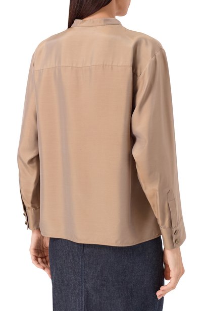 Шелковая блузка GIORGIO ARMANI, арт. GW001758/TE18011, фото 4