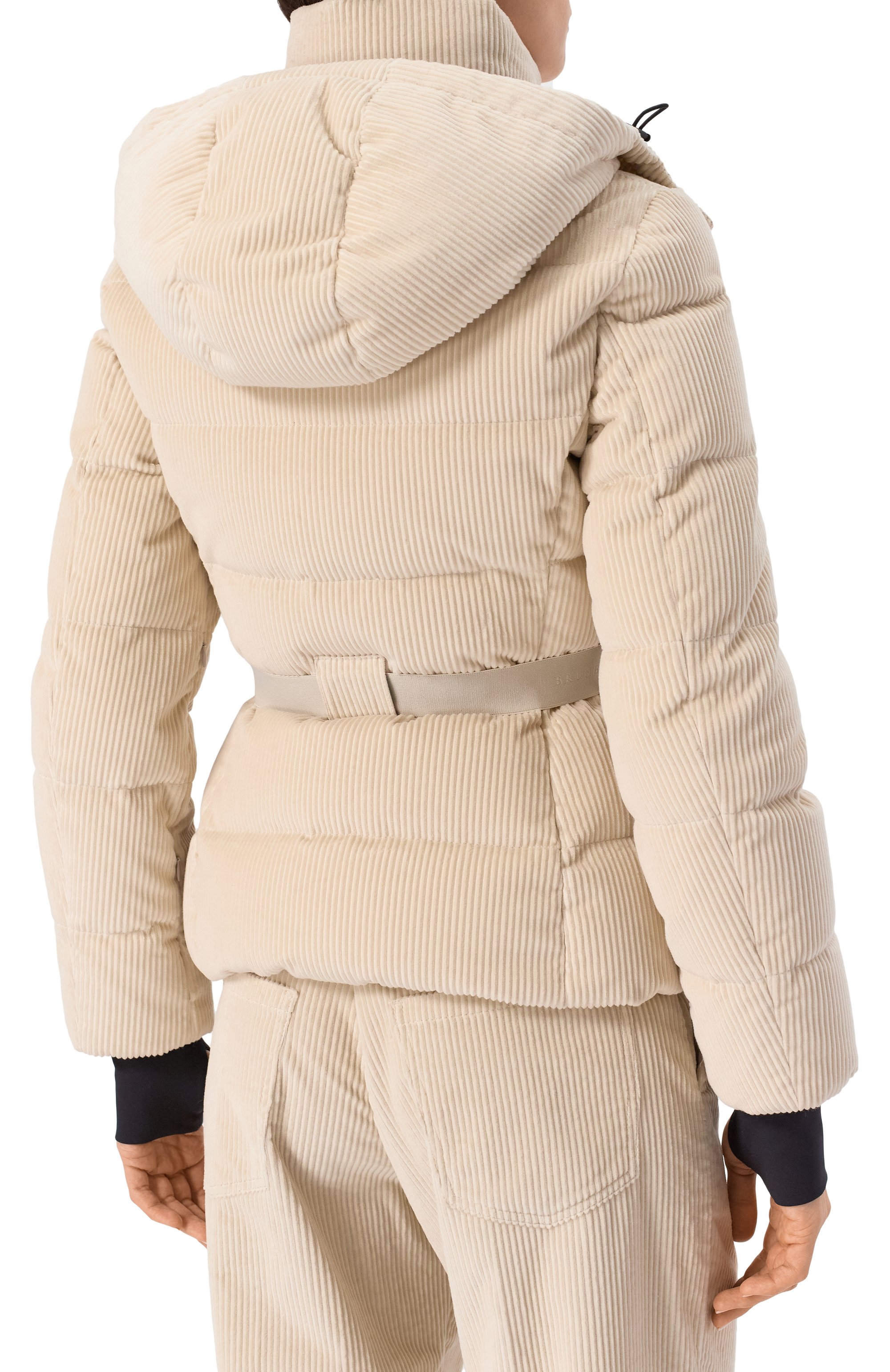 Вельветовый пуховик BRUNELLO CUCINELLI, арт. MM1807907, фото 4