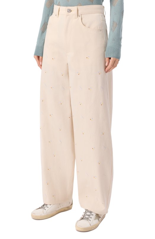 Джинсы Marni PAJD0586S0/USCX58 Кремовый  PAJD0586S0/USCX58 Фото 3