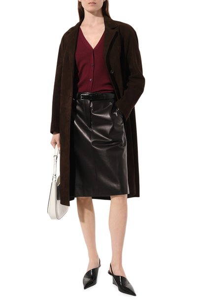 Кардиган из кашемира и шелка PRADA, арт. 25437-40J-F0007, фото 2