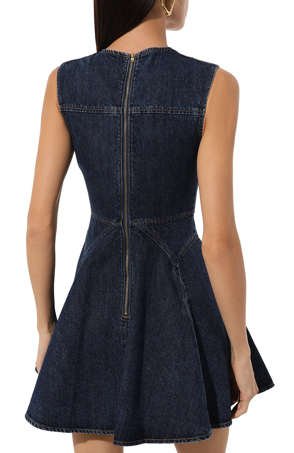 Джинсовое платье SELF-PORTRAIT, арт. PF24-837S-BL, фото 4