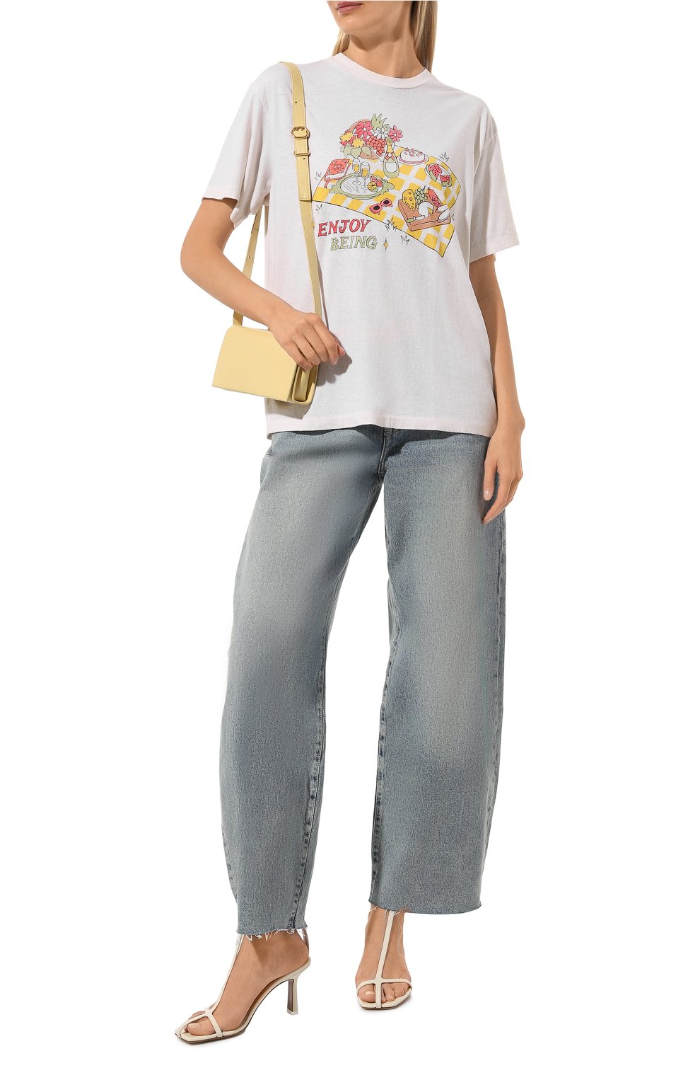 Хлопковая футболка RE/DONE, арт. 024-02W9ET016, фото 2