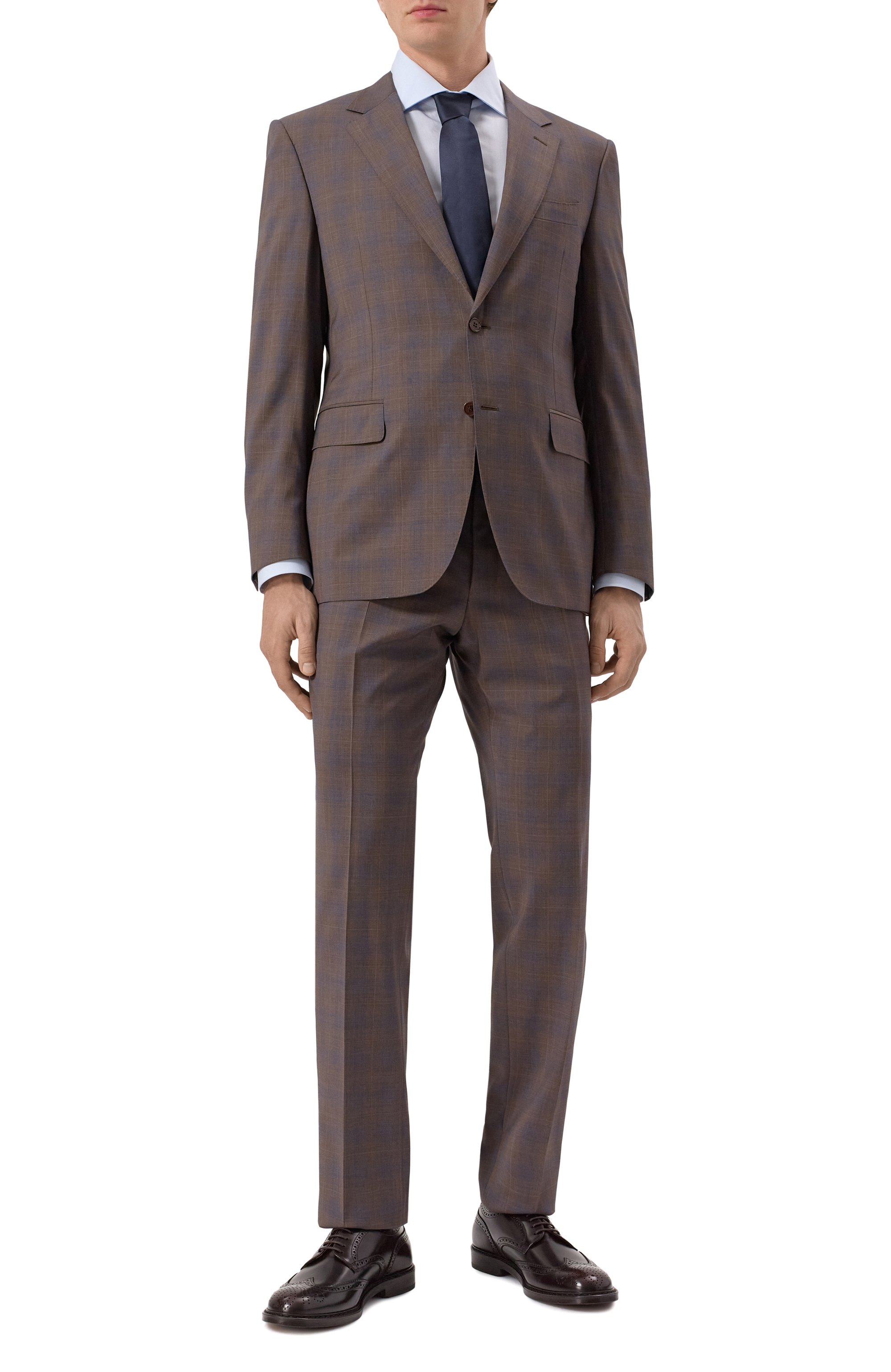 Кожаные дерби DOUCAL'S, арт. DU1367PH0EUY007T, фото 2