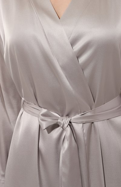 Шелковый халат I.D. SARRIERI, арт. J5366, фото 5