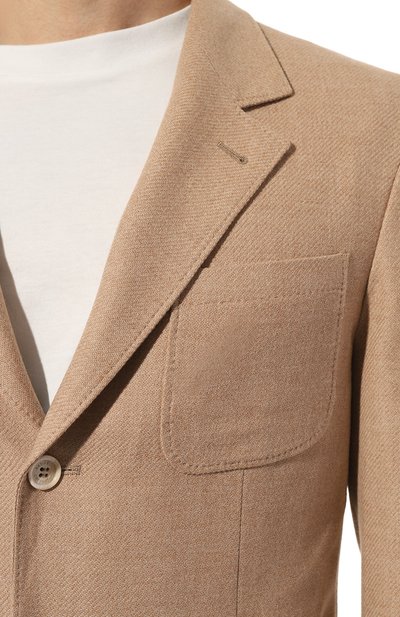 Пиджак из шерсти и кашемира BRUNELLO CUCINELLI, арт. MY4087BND, фото 5