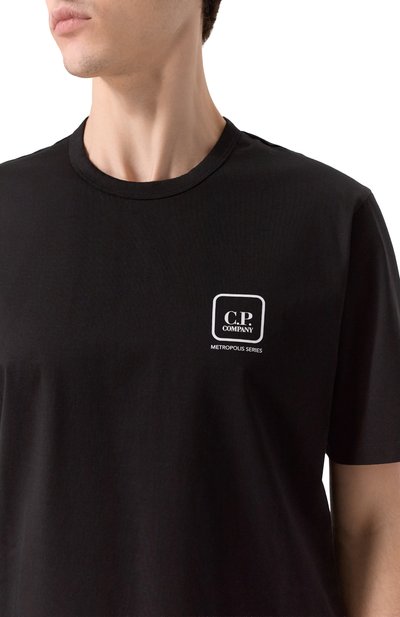 Хлопковая футболка C.P. COMPANY, арт. 20CLTS055A/006370W, фото 5