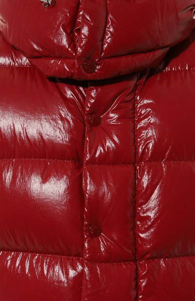 Пуховик maya 70 MONCLER красного цвета по цене 154500 руб., арт. 1A002-56-5969T, фото 5 Пуховик maya 70 MONCLER, арт. 1A002-56-5969T, фото 5
