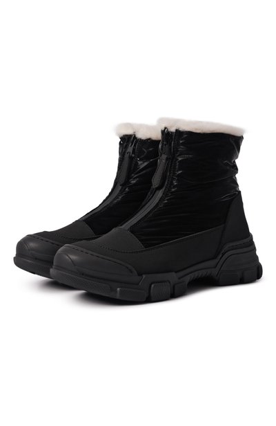 Утепленные ботинки RONDINELLA, арт. 12364A/NYL0N/SHEARLING_004