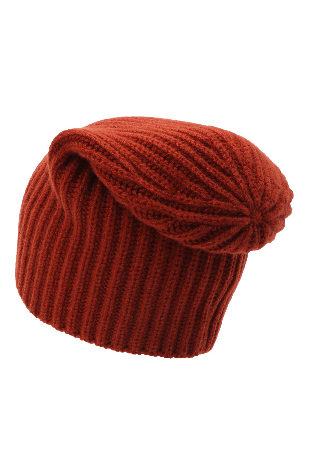 Кашемировая шапка LORO PIANA оранжевого цвета по цене 29950 руб., арт. FAI3766, фото 2 Кашемировая шапка LORO PIANA, арт. FAI3766, фото 2