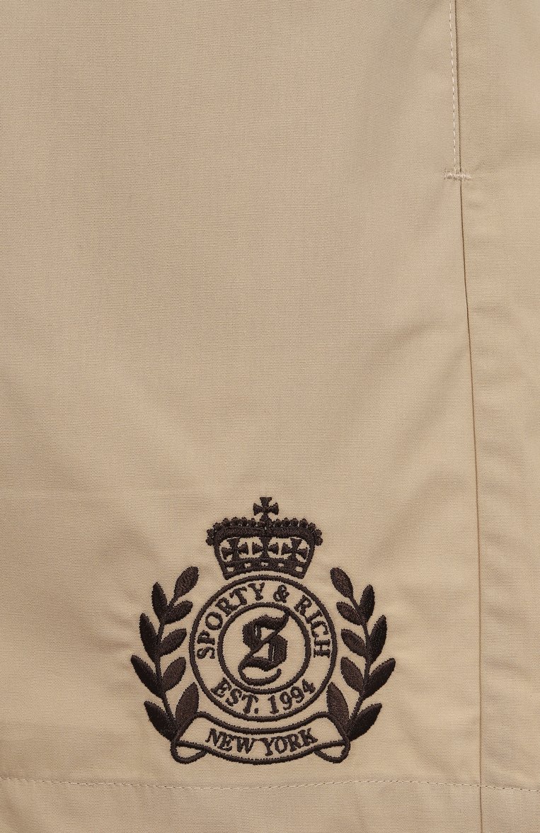 Хлопковые шорты SPORTY AND RICH, арт. SH012612241BE22, фото 6