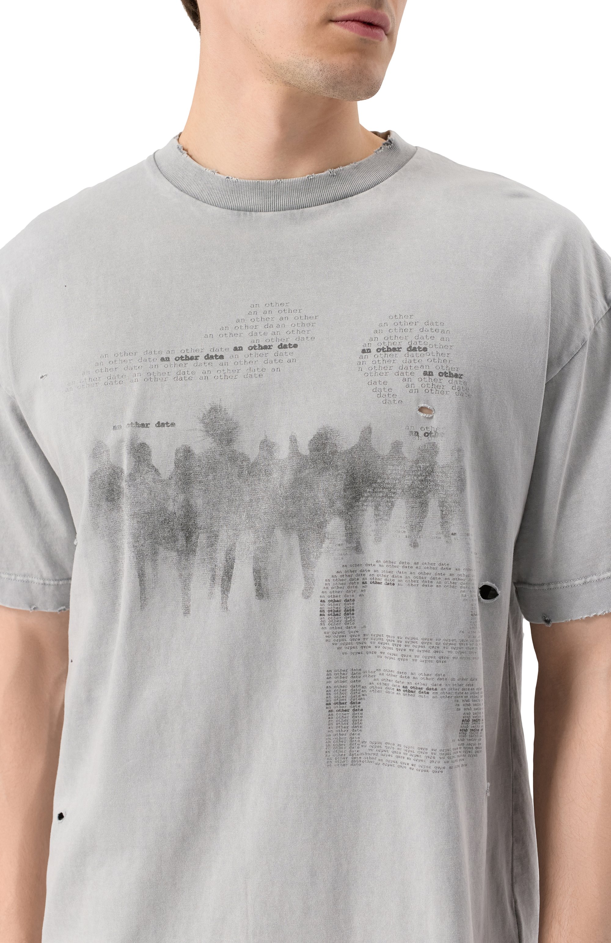 Хлопковая футболка AN OTHER DATE, арт. S25MA0DTH154, фото 5
