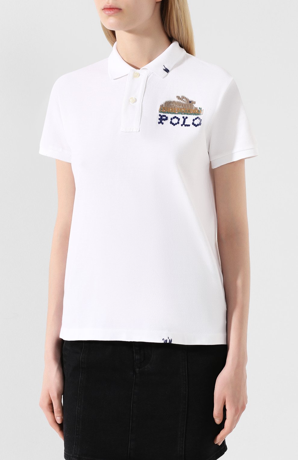 Хлопковое поло POLO RALPH LAUREN, арт. 211758894, фото 3