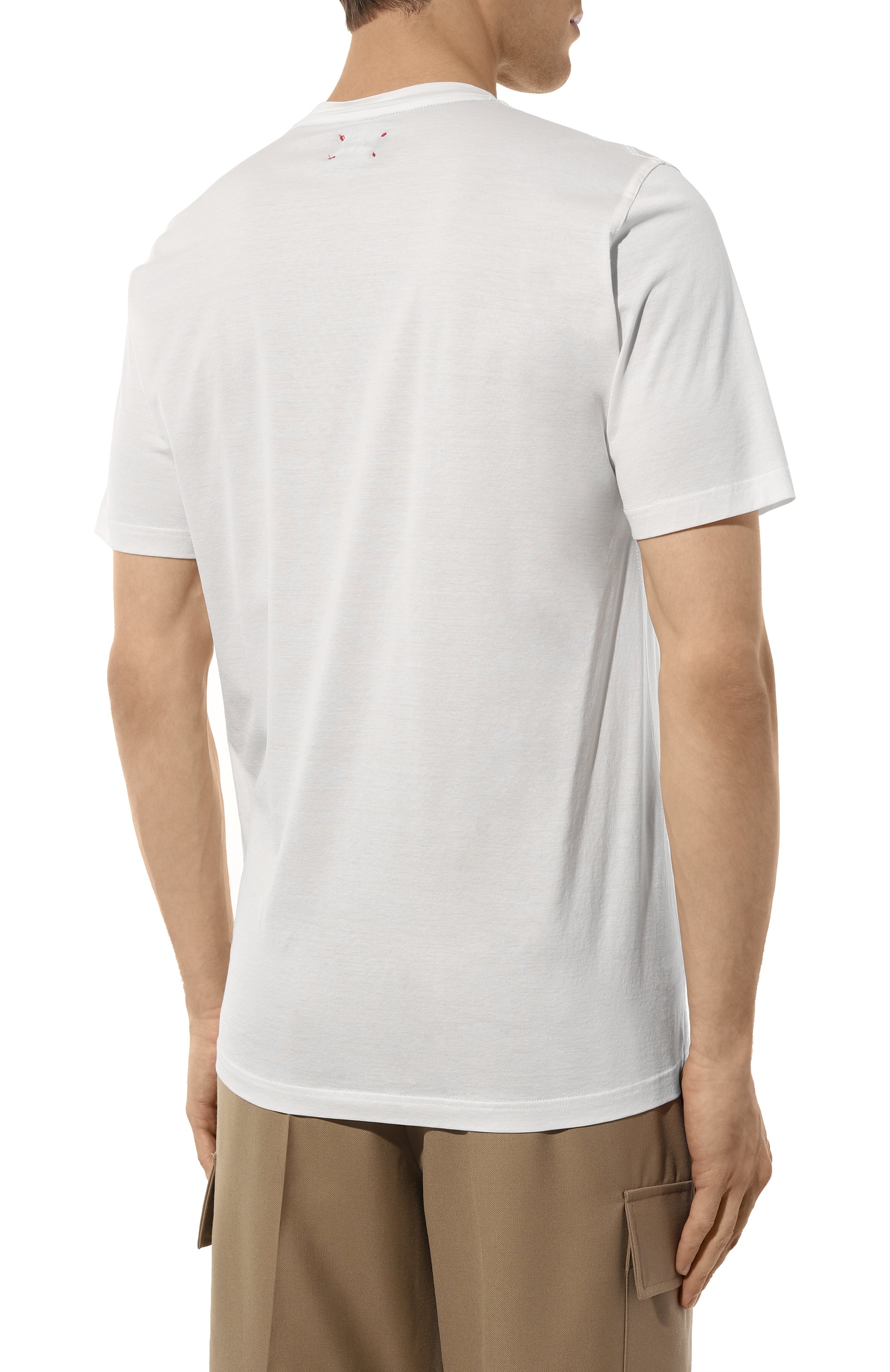 Хлопковая футболка KITON, арт. UMK0482HE, фото 4