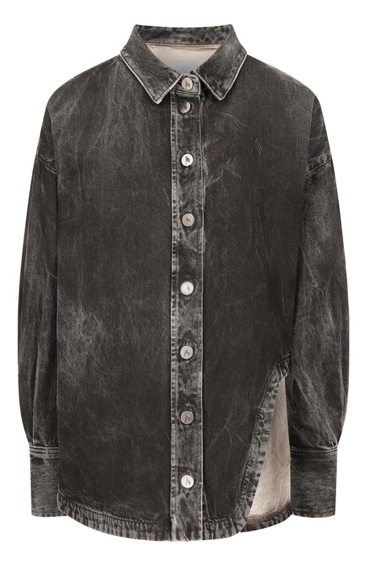 Джинсовая рубашка The Attico 260WCB00068/CCC129WS Серый 260WCB00068/CCC129WS