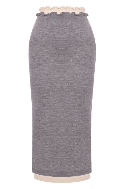 Женская шерстяная юбка JIL SANDER, арт. J40FV0116/J20226