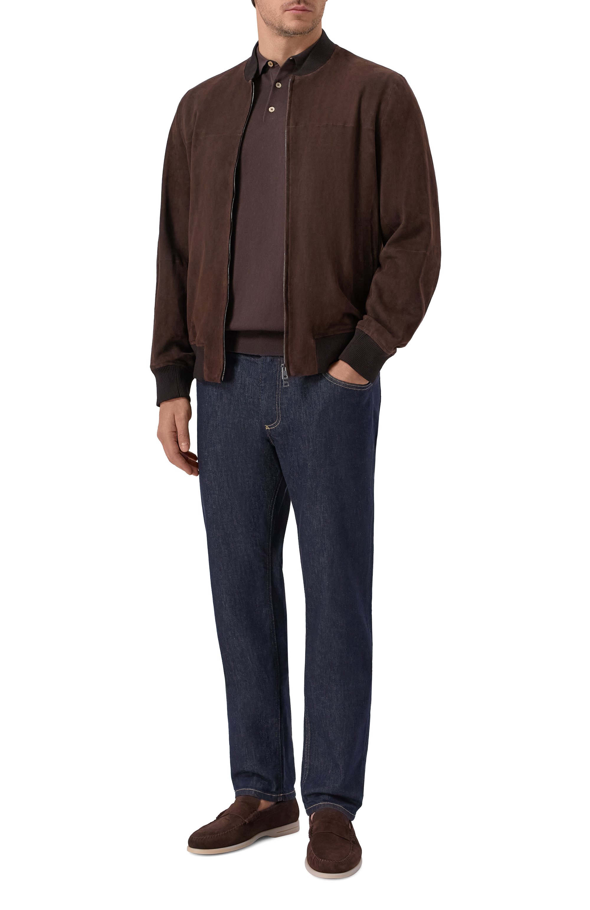 Замшевые лоферы switz moc BALLY, арт. MSF0L6/SU044, фото 2