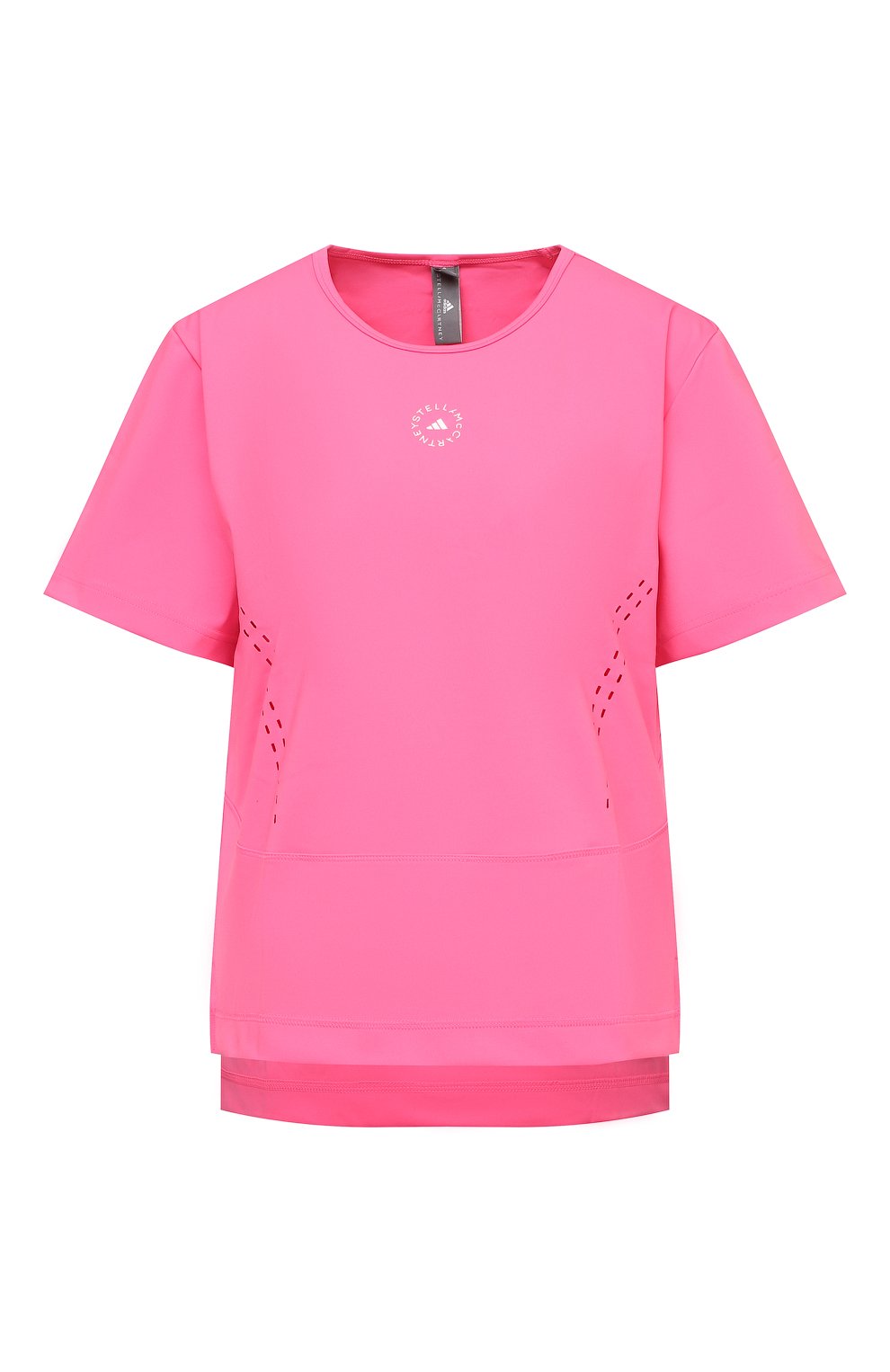 Футболка ADIDAS BY STELLA MCCARTNEY розового цвета по цене 6995 руб., арт. GL5271, фото 1 Футболка ADIDAS BY STELLA MCCARTNEY, арт. GL5271, фото 1