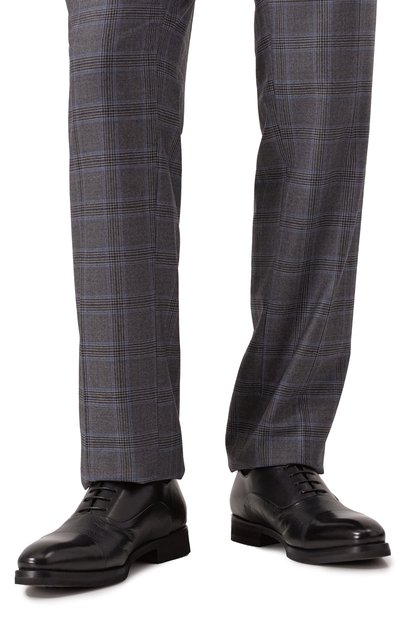 Кожаные оксфорды BARRETT черного цвета по цене 89350 руб., арт. 192U043.32, фото 3 Кожаные оксфорды BARRETT, арт. 192U043.32, фото 3