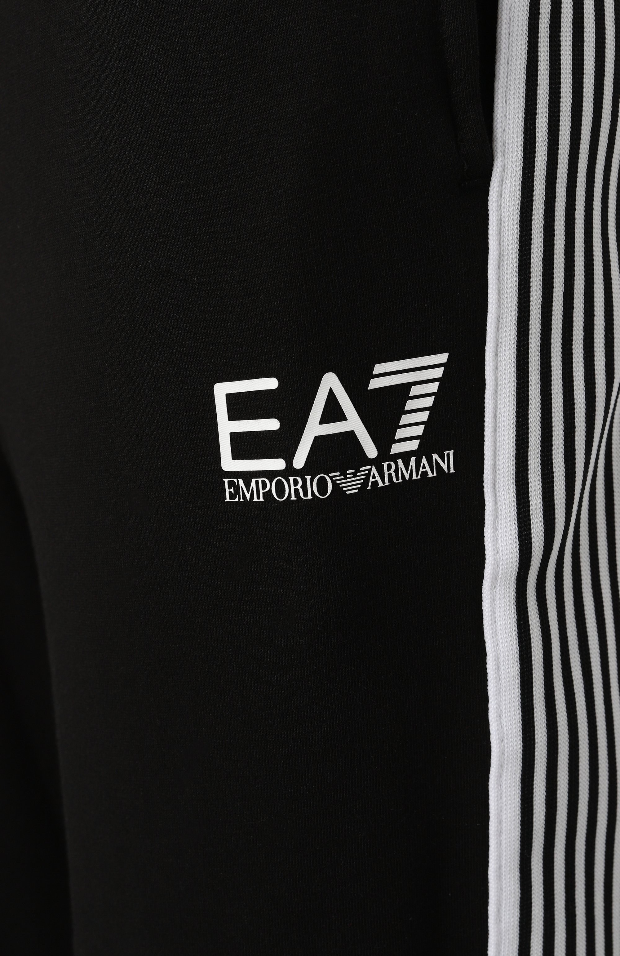 Хлопковые джоггеры EA7, арт. 6DPP69/PJ9FZ, фото 6