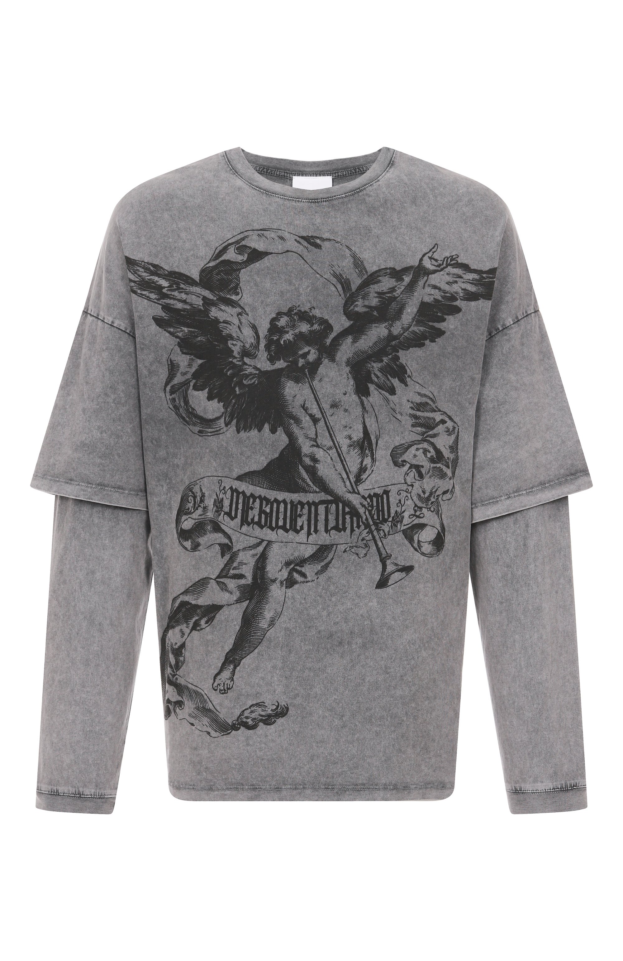 Хлопковый лонгслив DIEGO VENTURINO, арт. DVTS-MLCDVVP, фото 1