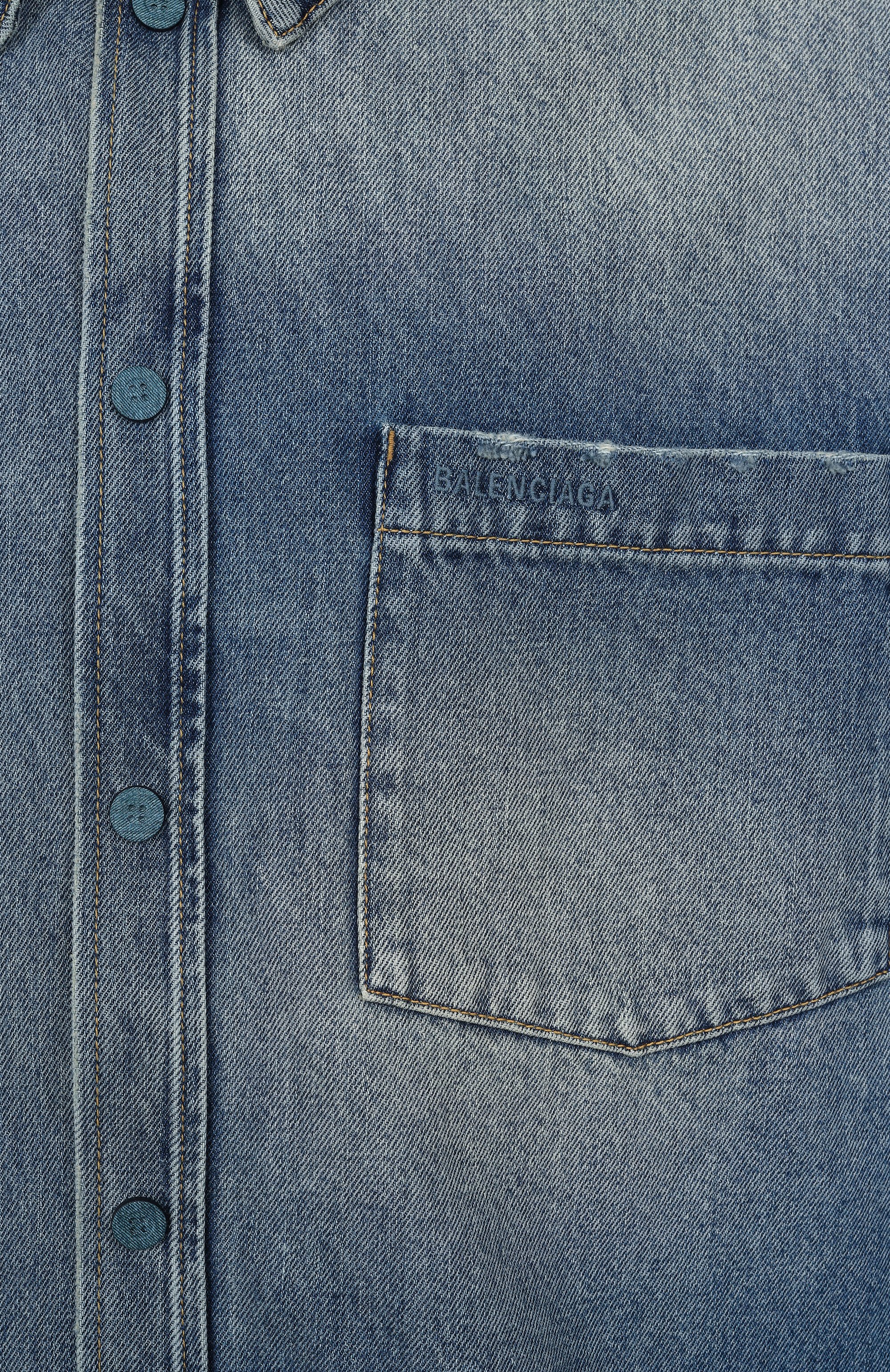 Джинсовая куртка BALENCIAGA, арт. 814227/THW25, фото 6