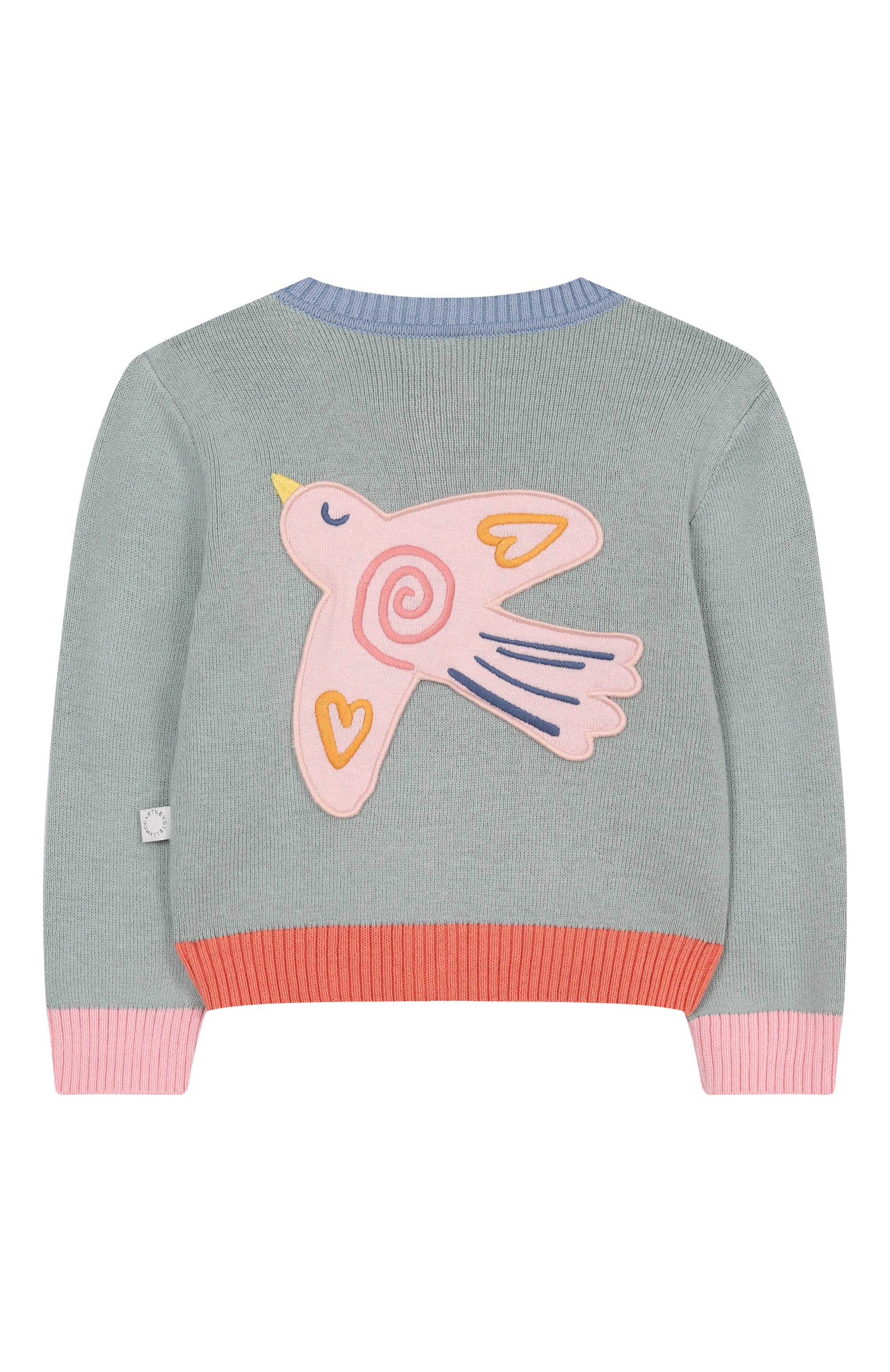 Кардиган из хлопка и шерсти STELLA MCCARTNEY, арт. TX9030, фото 2