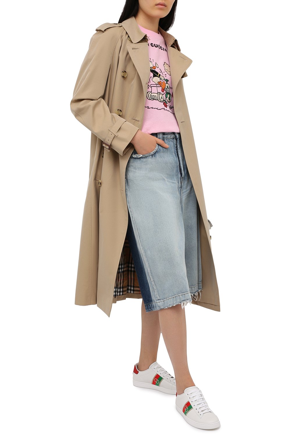 Хлопковая футболка GUCCI, арт. 580762/XJDBH, фото 2