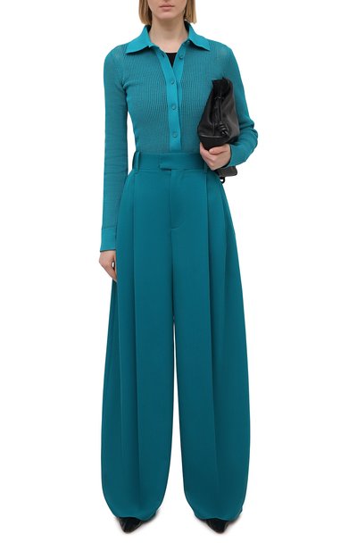 Шерстяные брюки BOTTEGA VENETA, арт. 649849/V0B20, фото 2