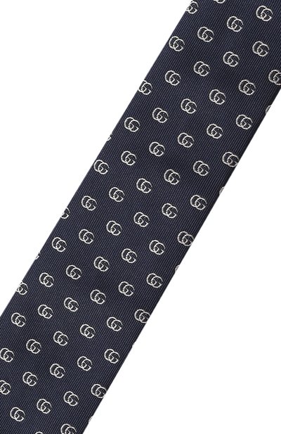 Шелковый галстук GUCCI, арт. 444421 4E002, фото 4