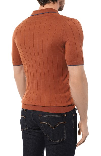 Шелковое поло GRAN SASSO, арт. 43181/23510, фото 4