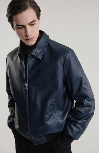 Шелковый галстук ZEGNA, арт. 1P8/Z8D82TA8, фото 5