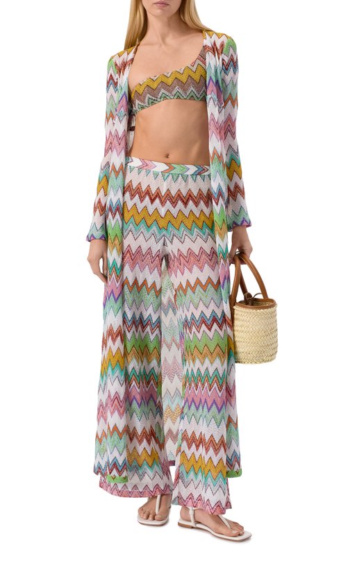 Брюки из вискозы Missoni MC25SI01/BR014K Разноцветный  MC25SI01/BR014K Фото 2