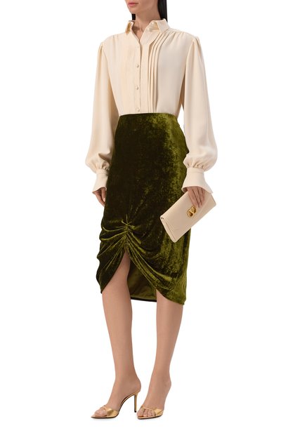 Сумка devain small VALENTINO кремового цвета по цене 243000 руб., арт. 8W0B0T31/ABM, фото 3 Сумка devain small VALENTINO, арт. 8W0B0T31/ABM, фото 3