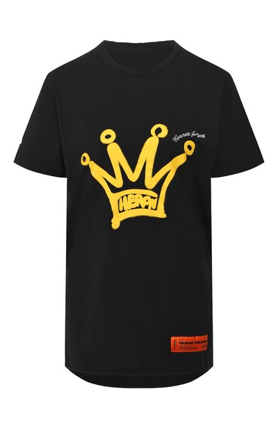 Женская хлопковая футболка HERON PRESTON, арт. HWAA014R209140161060