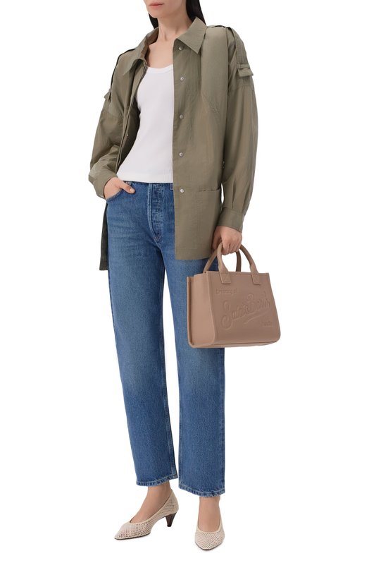 Сумка Vanity medium MC2 Saint Barth VANMD001-01777L/VANITY BAG MIDI Бежевый  VANMD001-01777L/VANITY BAG MIDI Фото 3