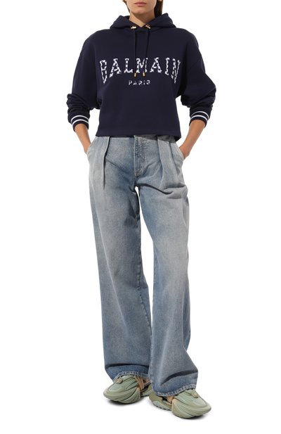 Комбинированные кроссовки unicorn BALMAIN, арт. DN0VF724/KSGB, фото 2