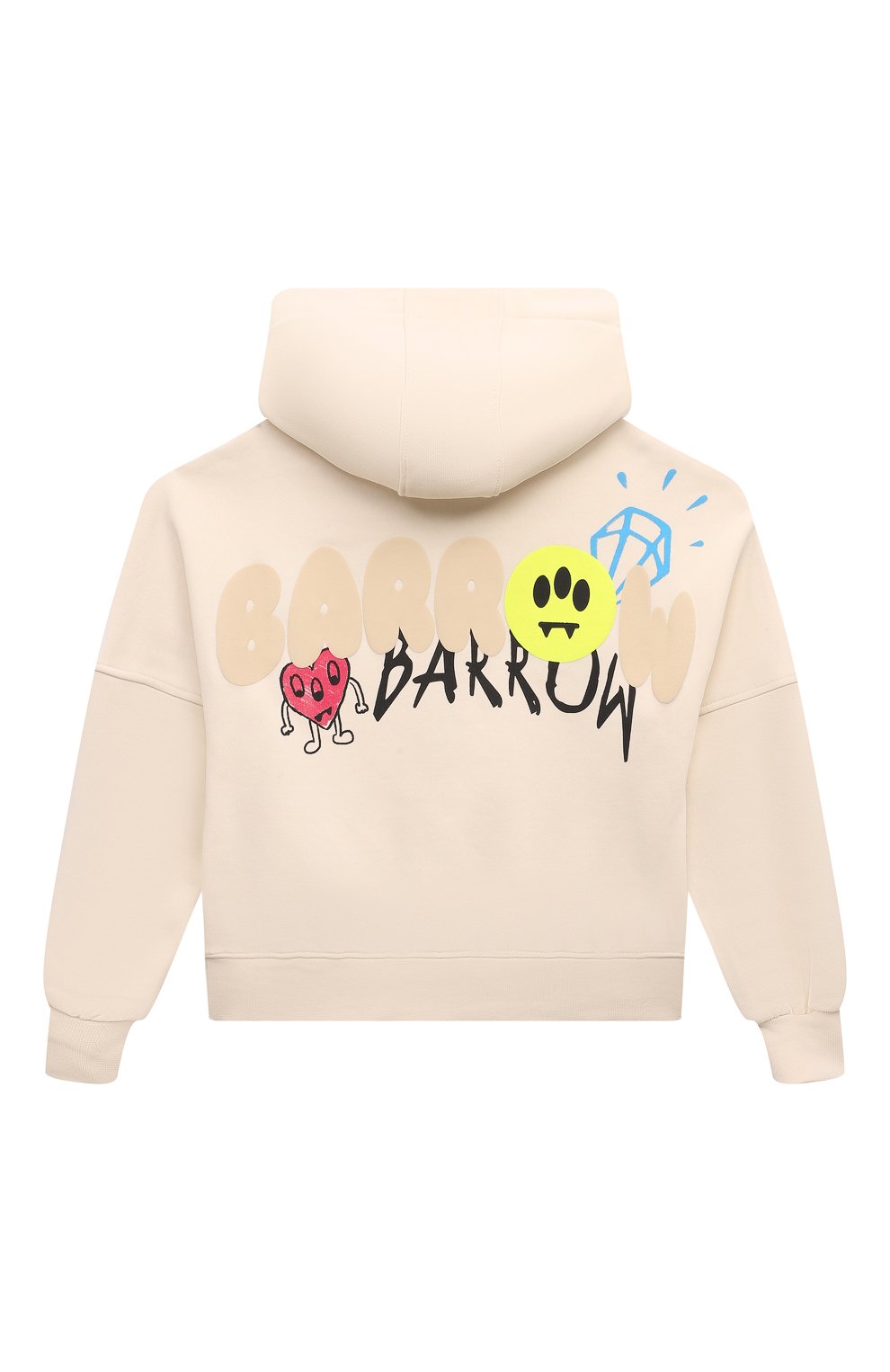 Хлопковое худи BARROW, арт. F4BKJGHS143, фото 2