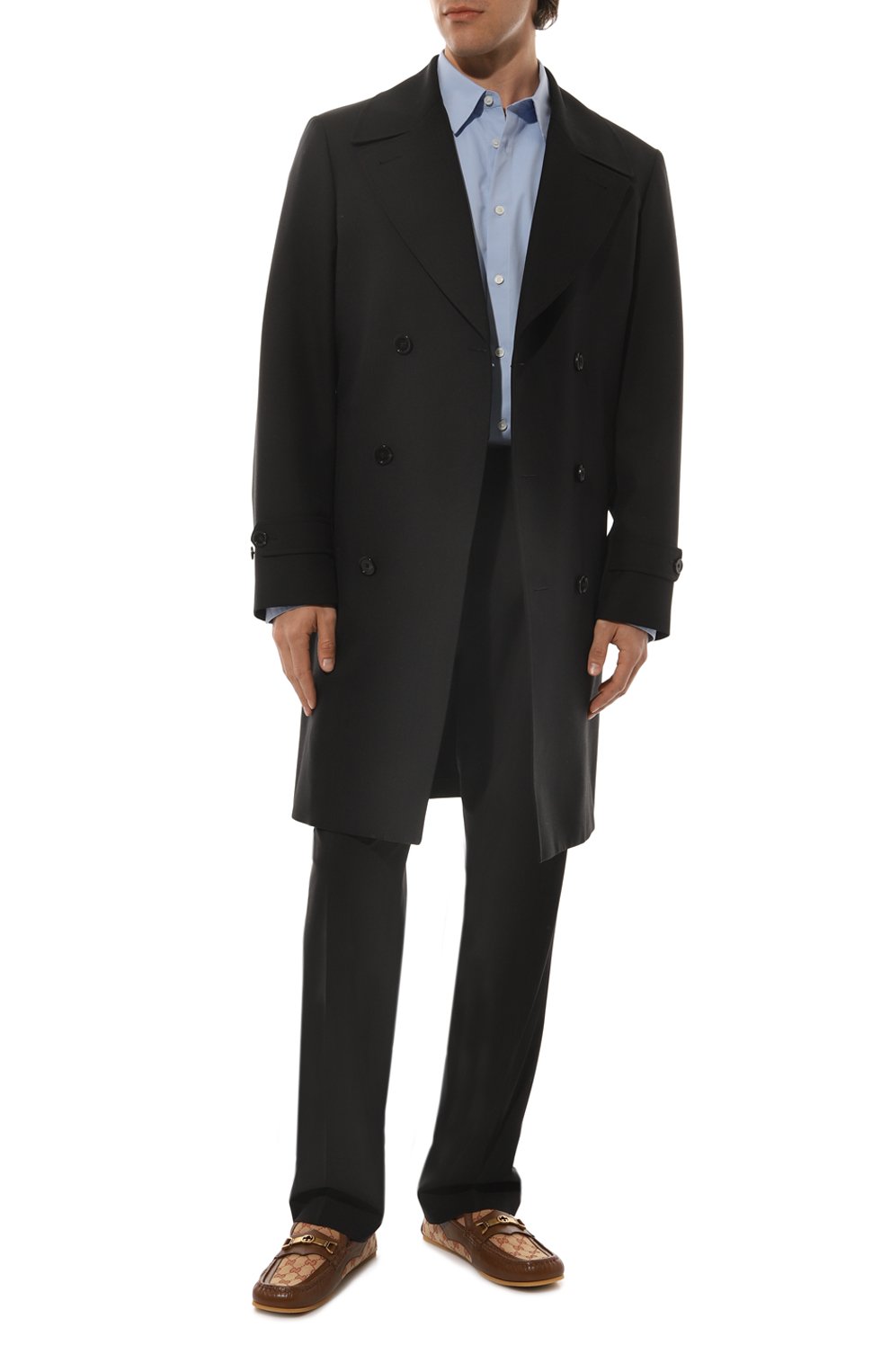 Комбинированные мокасины GUCCI, арт. 655519 1X020, фото 2