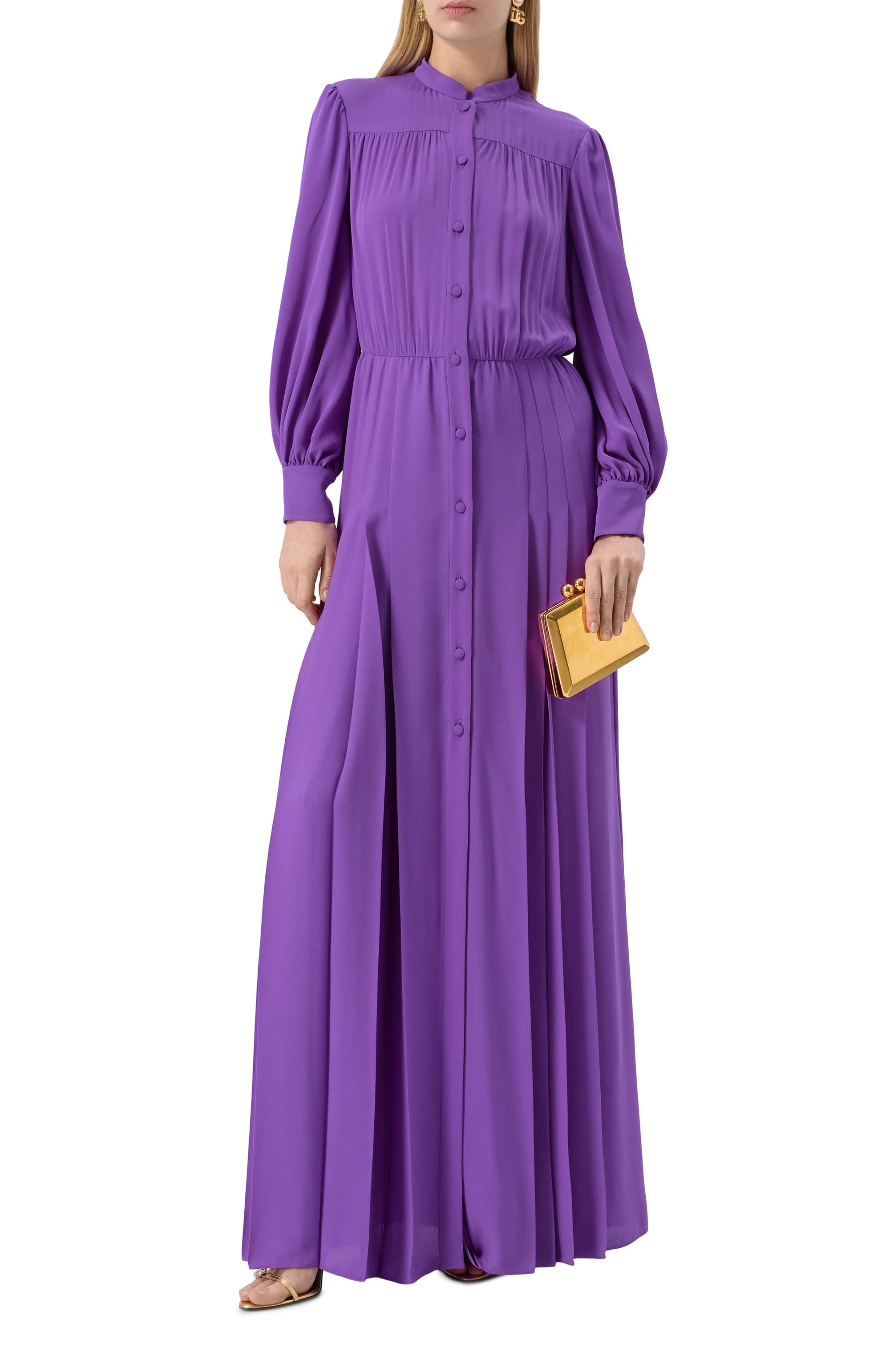 Клатч GIAMBATTISTA VALLI золотого цвета по цене 234500 руб., арт. 25SSXVVRBC02-M4MEG, фото 7 Клатч GIAMBATTISTA VALLI, арт. 25SSXVVRBC02-M4MEG, фото 7