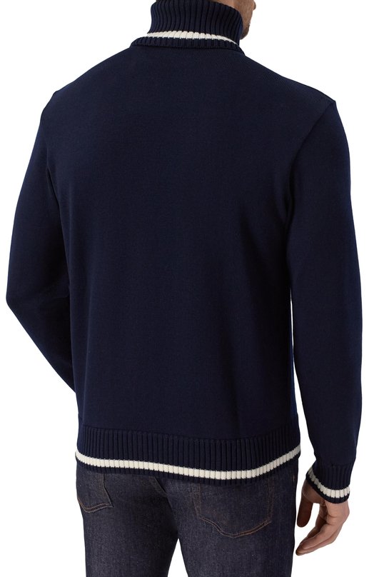 Шерстяной свитер Paul&Shark 15311088/3XL-6XL Синий  15311088/3XL-6XL Фото 4