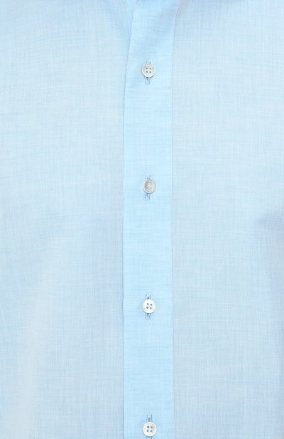 Рубашка из смеси льна и хлопка с короткими рукавами ZILLI, арт. MFP-01201-01084/0002, фото 5