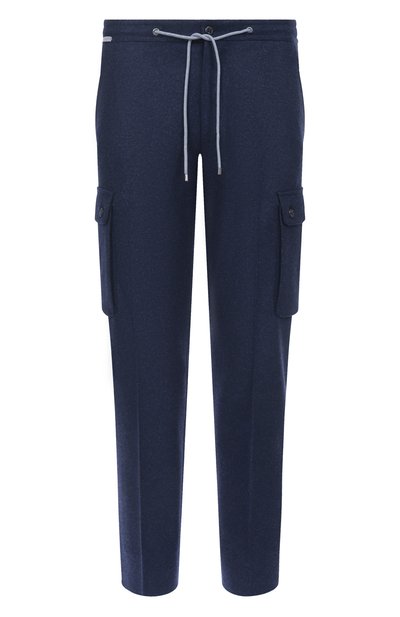 Мужские шерстяные брюки-карго CORNELIANI, арт. 264L14-2618801