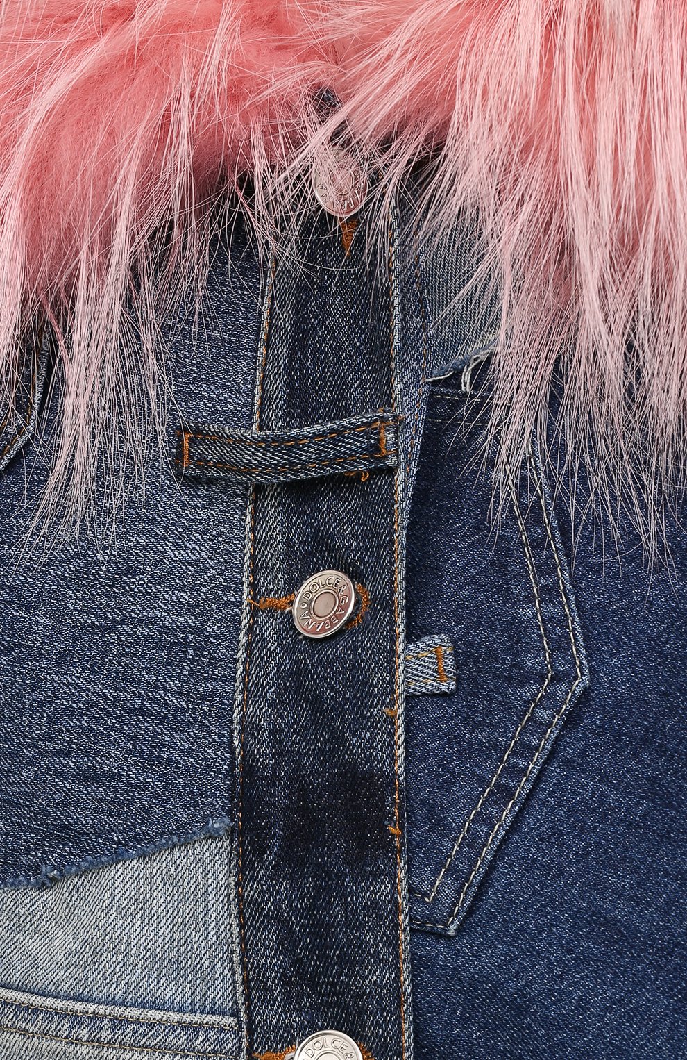 Комбинированная шуба DOLCE & GABBANA, арт. F0W22F/GDK05, фото 5