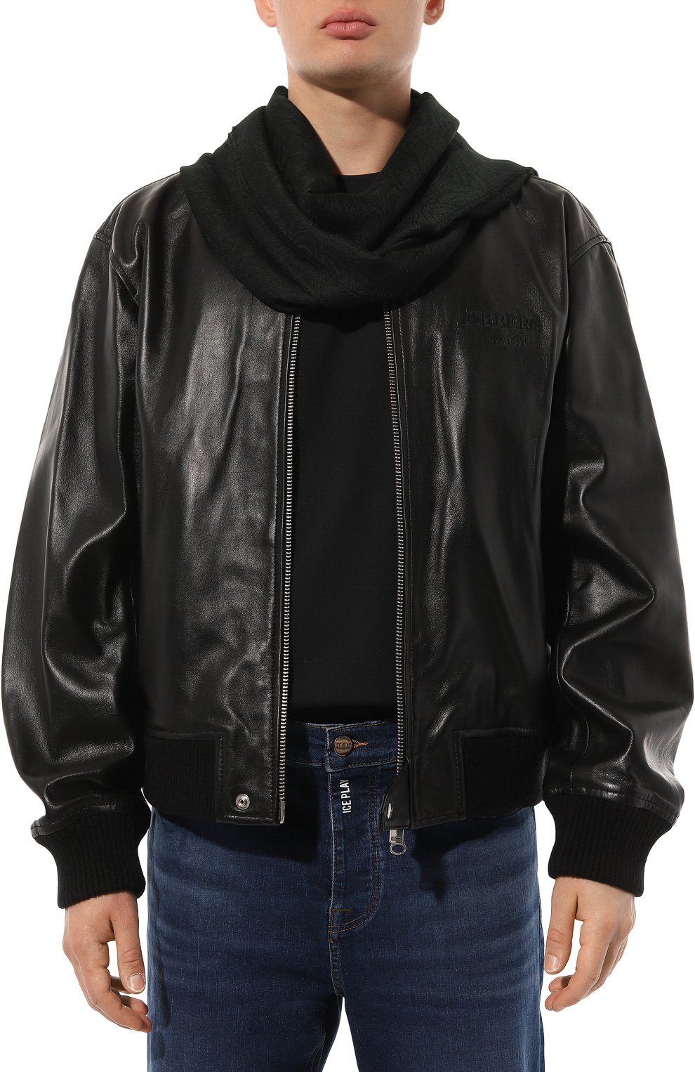 Шарф из кашемира и шерсти KITON, арт. USCIACXC1071, фото 2