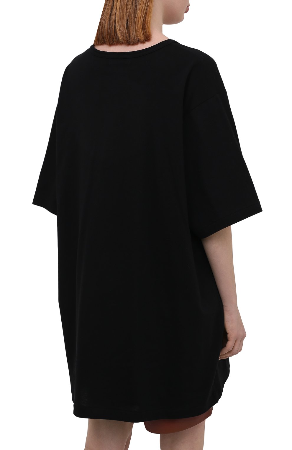 Хлопковая футболка YOHJI YAMAMOTO, арт. FD-T15-076, фото 4
