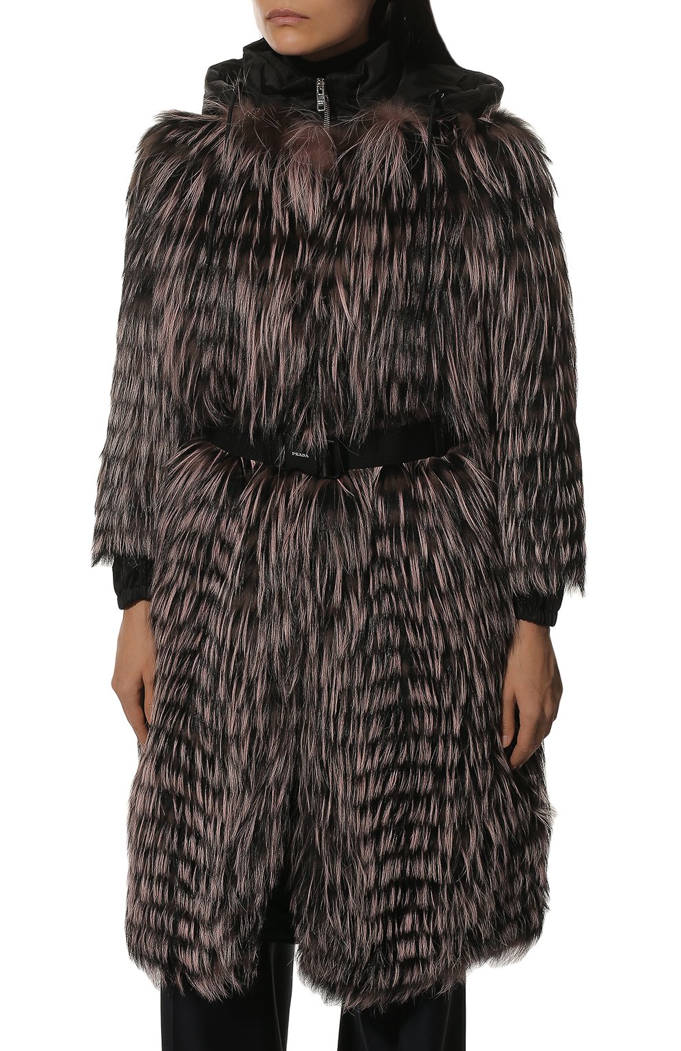 Шуба из лисы PRADA, арт. 166360-1Y5B-F0D61-211, фото 3