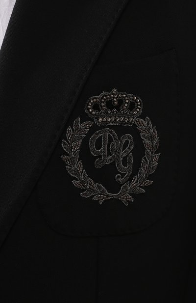 Хлопковый пиджак DOLCE & GABBANA, арт. G2NW6Z/FUGJM, фото 5