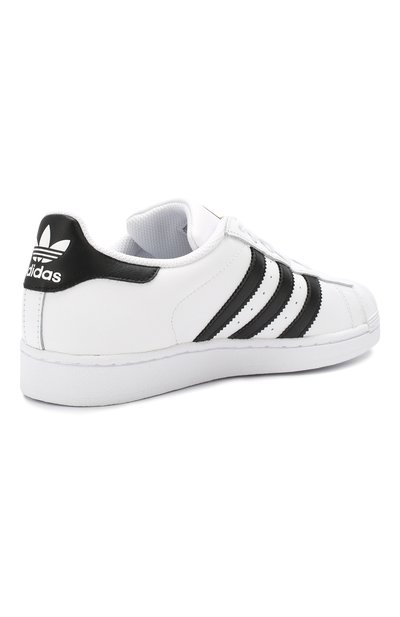 Кожаные кеды superstar ADIDAS ORIGINALS, арт. C77153, фото 4