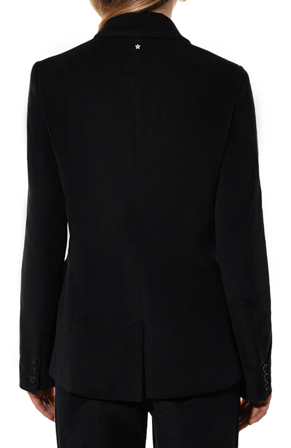 Вельветовый жакет LORENA ANTONIAZZI синего цвета по цене 87550 руб., арт. A2455GA09A/4245, фото 4 Вельветовый жакет LORENA ANTONIAZZI, арт. A2455GA09A/4245, фото 4